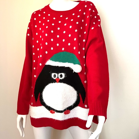 NEW Notations Holiday Ugly Christmas Sweater NEW! Size 2X - Picture 1 of 9
